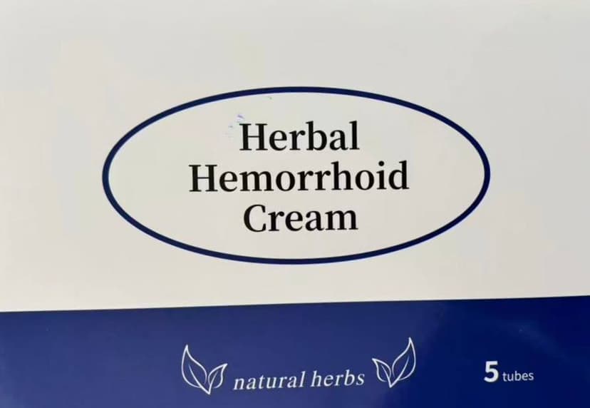 Herbal Hemorrhoid Cream - Premium Formula
