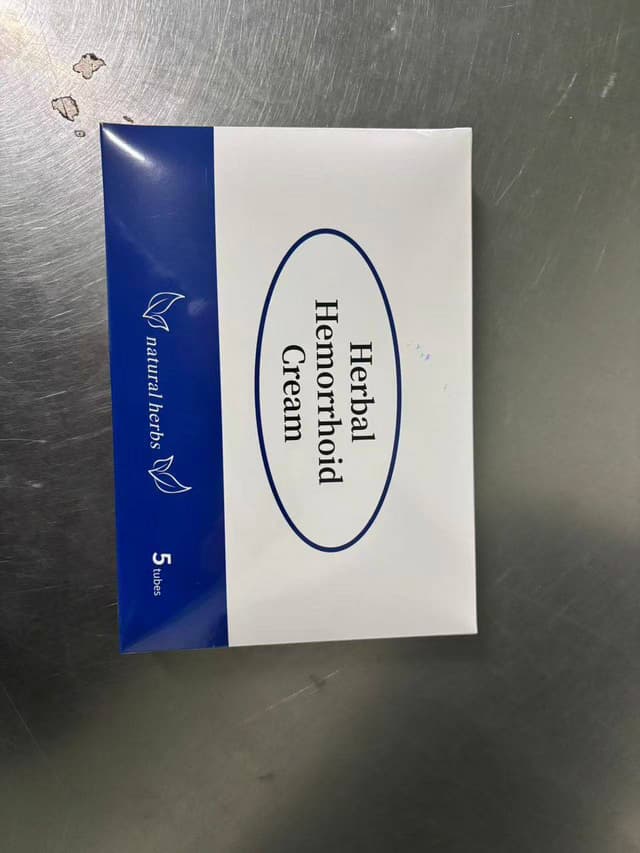 Herbal Hemorrhoid Cream - Front View
